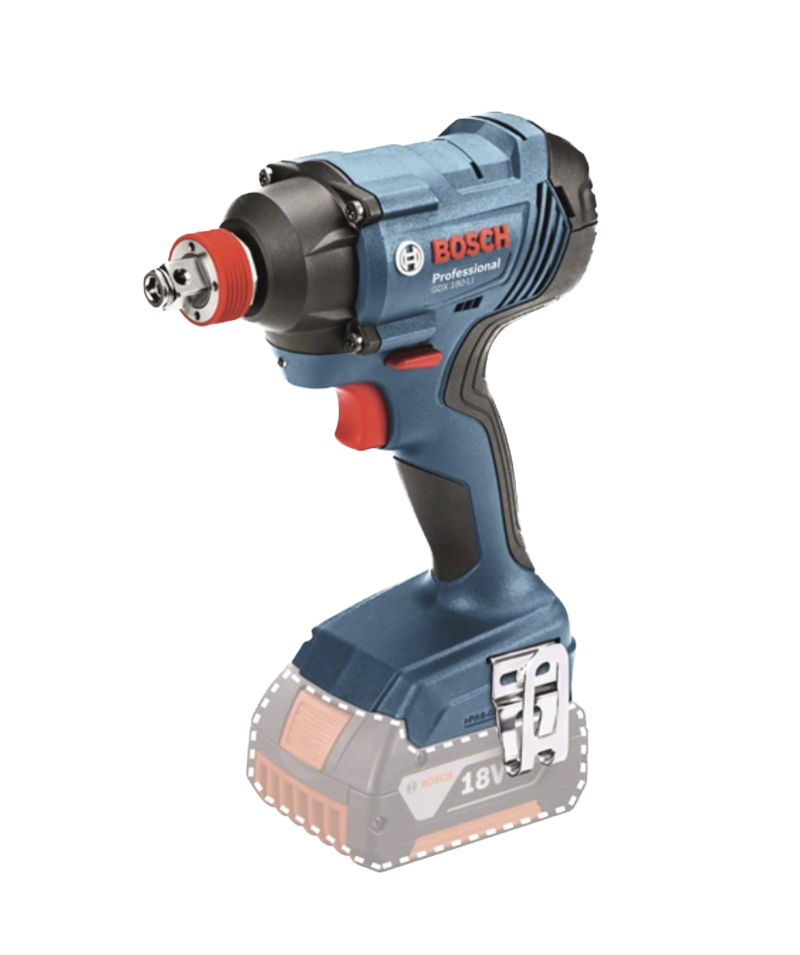 Chave de impacto GDX180-LI bateria 1/2" 18V Biv BOSCH
